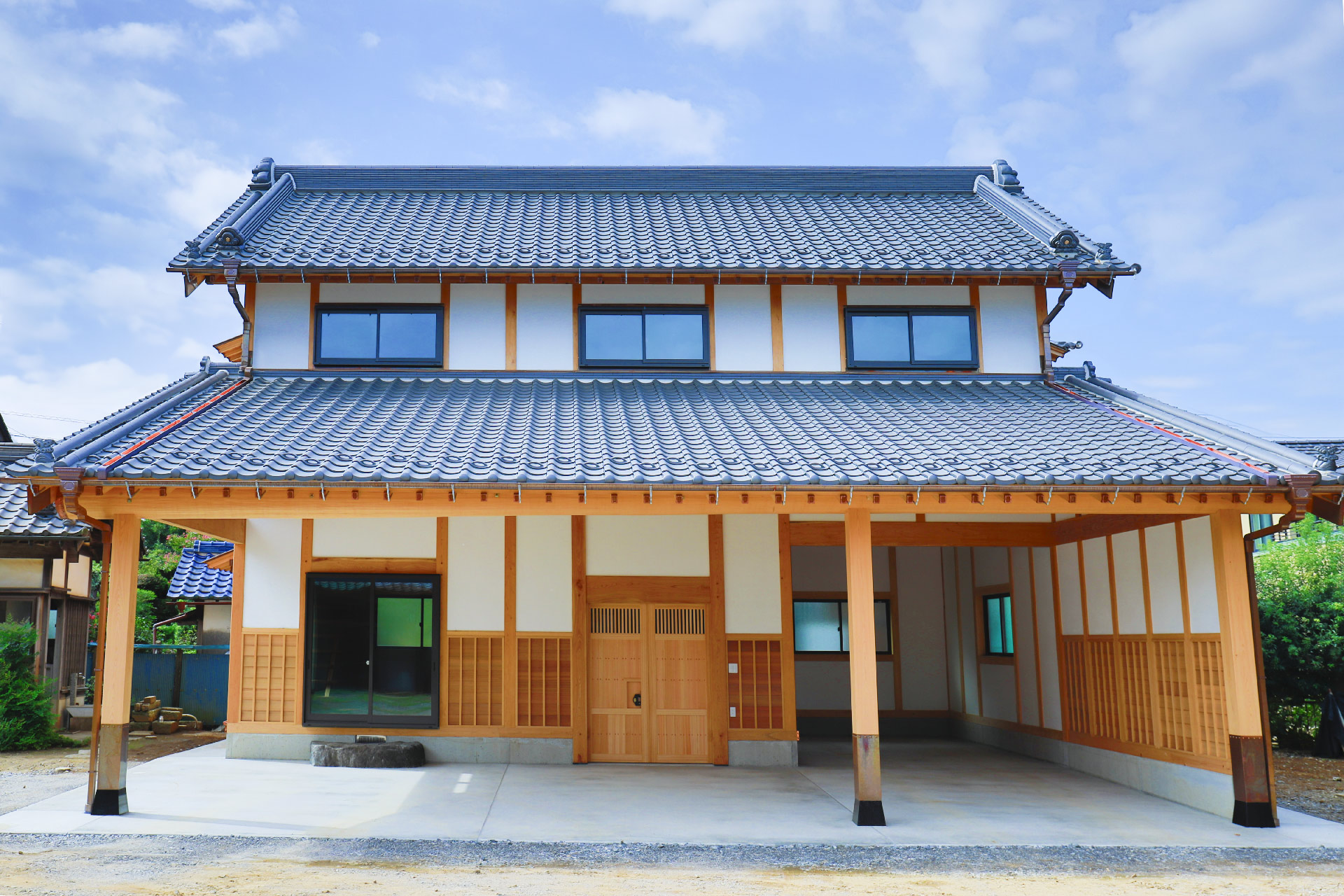 日本の伝統建築技法で作られた蔵 − 2023.10月